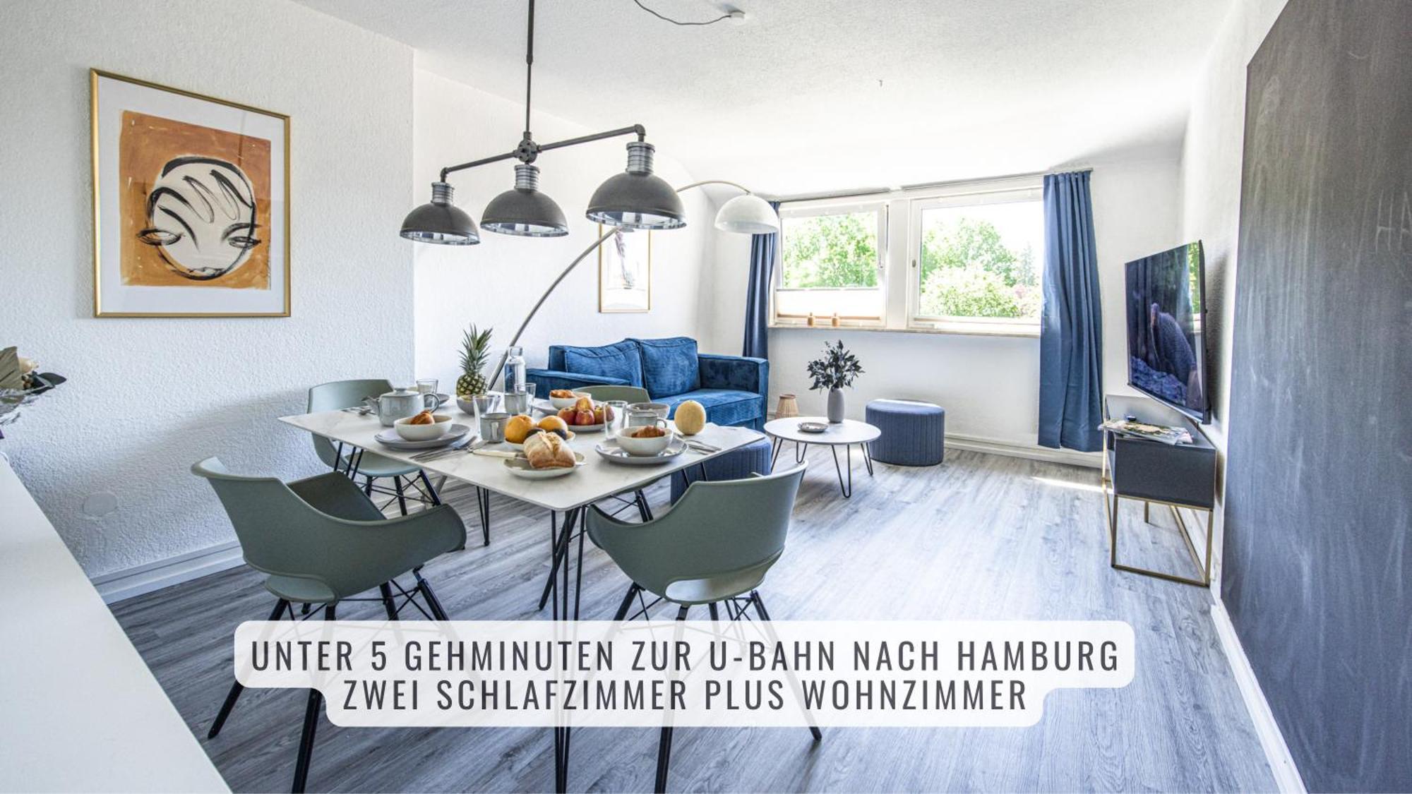 Have-A-Nice-Stay - Nahe Der U-Bahn Nach Hamburg - Natur 1 Minute Entfernt - Baecker & Restaurants 500M - Lidl 800M - Zentrum 1,5Km Аренсбург Екстер'єр фото